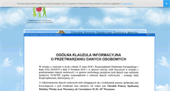 Desktop Screenshot of opswlochy.waw.pl